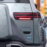 Headlight Film Factory - Smoked Black TPU for Leopard 3