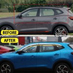 Window Visor Manufacturer - Inset Sun Rain Shield for MG ZS