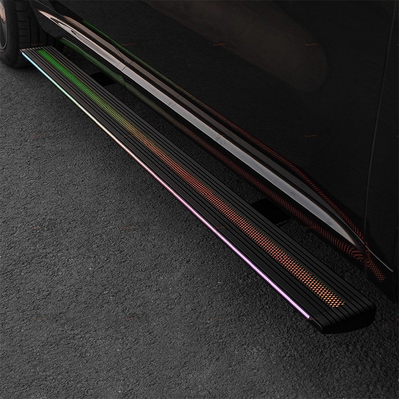 Side Steps Manufacturer - Stainless Steel with Light for Pajero