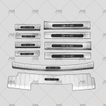 Door Trim Strips Manufacturer - Anti-Collision Molding for Leopard 3