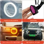 LED Headlight Factory - Angel Eye Halo Ring for Icar V23