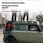 Side Ladder Factory - Aluminum Alloy Roof Platform Ladder