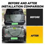 Spare Tire Cover Factory - Rear Tire Housing for Rox 01