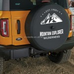 Spare Tire Cover Manufacturer - Waterproof Off-Road for Bronco
