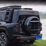 Spare Tire Cover Factory - Rear Tire Protector for H9