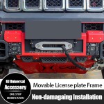 License Plate Frame Manufacturer - Movable Holder for BJ40