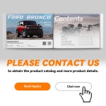 Roof Rack Factory - Off Road Folding Ladder for Bronco