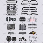 Body Kit Manufacturer - Full Bumper Kit for BAW 212