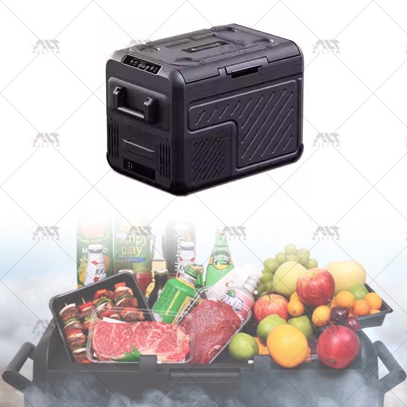 Car Refrigerator Factory - 55L Dual Temperature Control