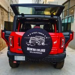 Spare Tire Cover Manufacturer - Waterproof Off-Road for Bronco