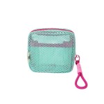 Lipstick Bag Manufacturer - Mesh Women's Tofu Bag Mini Coin Purse Large Capacity