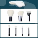 Makeup Brush Set Factory - Black Yao 7-piece Soft-bristled Contour Dot Color