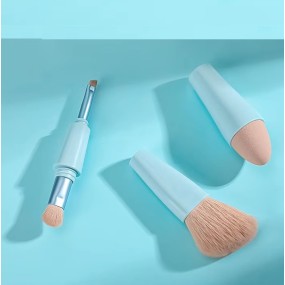 Eyeshadow Brush Supplier - Hot Sale Single Double Side 4 in 1 Private Label