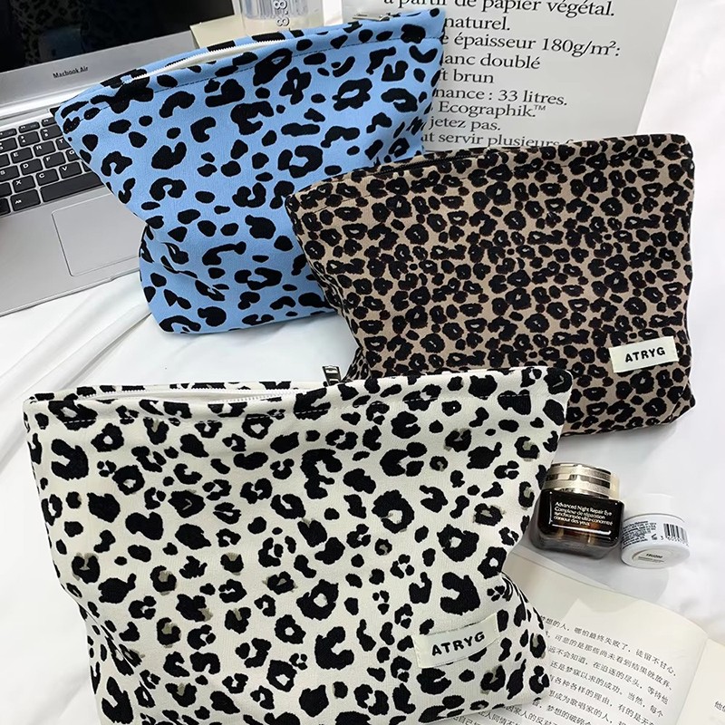 Cosmetic Bag Factory - Wholesale Leopard Print Lipstick Bag Clutch Storage