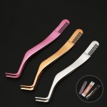 Eyelash Tweezers Manufacturer - Private Custom Stainless Steel Grafting False Lash