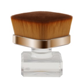 可定制粉底刷 - 新款单支平头无缝高品质便携代工厂家