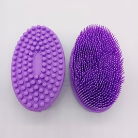 Bath Brush Manufacturer - Creative Silicone Bubble Double-Sided Massage Skin Clean