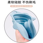 可定制清洁碗 - 硅胶折叠便携化妆刷清洁代工厂家