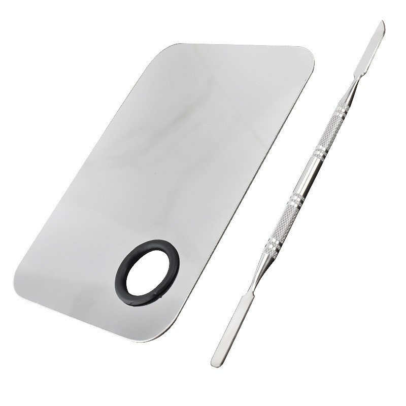 Makeup Spatula Supplier - Professional Stainless Steel Cosmetics Palette Tool
