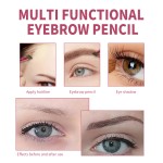 Eyebrow Brush Factory - YUE Hot Sale 1PCS Multifunction Ultra Thin Angled
