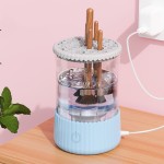 可定制化妆清洁器 - 蓝色懒人USB电动便携清洁器代工厂家