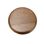 Makeup Mirror Manufacturer - Round Solid Wood Outdoor Makeup Mirror