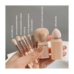 Makeup Brush Set Factory - Wholesale 8 in 1 Mini Travel Vegan Custom Logo