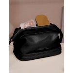 Cosmetic Bag Supplier - Cloud Large Capacity PU Layered Business Trip Waterproof