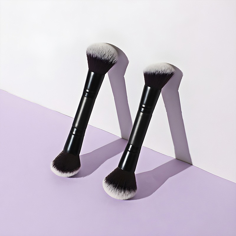 Foundation Brush Factory - Hot Selling Double-ended Concealer Bevel Contour Portable