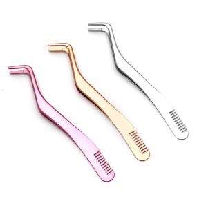 Eyelash Tweezers Manufacturer - Private Custom Stainless Steel Grafting False Lash