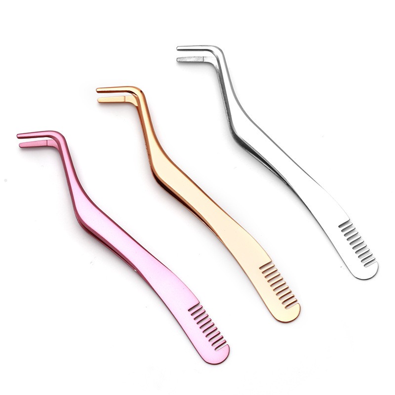 Eyelash Tweezers Manufacturer - Private Custom Stainless Steel Grafting False Lash