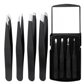 Eyebrow Tweezers Supplier - Private Custom Stainless Steel Flat Wholesale Clip