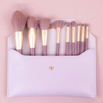 Makeup Brush Set Manufacturer - Wholesale Custom Logo Pink 9 Pcs Professional