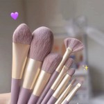 Makeup Brush Set Manufacturer - Wholesale Custom Logo Pink 9 Pcs Professional