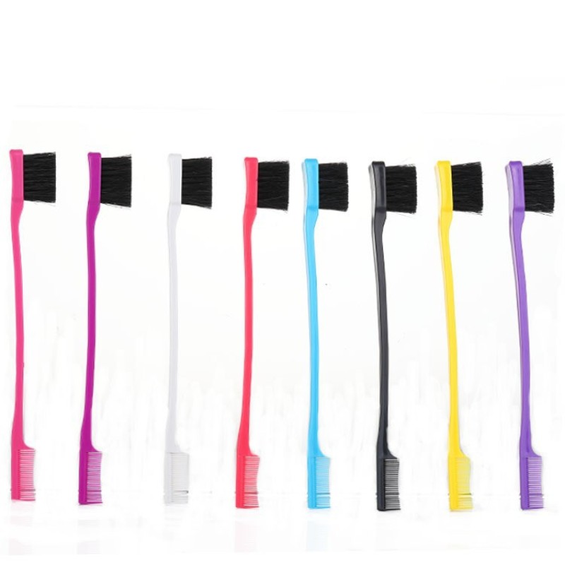 Edge Control Brush Supplier - YUE Brown Custom Perfect Packaging Comb Cheetah