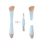 Makeup Brush Set Factory - Private Label Custom Portable All in One 4 in 1