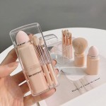 Makeup Brush Set Factory - Wholesale 8 in 1 Mini Travel Vegan Custom Logo