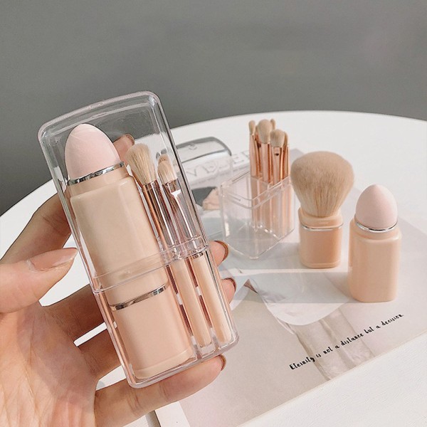 Makeup Brush Set Factory - Wholesale 8 in 1 Mini Travel Vegan Custom Logo