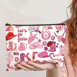Cosmetic Bag Supplier - Cross-border Hot-selling Printed Letter Large Capacity