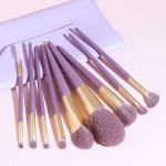 Makeup Brush Set Manufacturer - Wholesale Custom Logo Pink 9 Pcs Professional