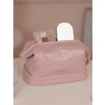 Cosmetic Bag Supplier - Cloud Large Capacity PU Layered Business Trip Waterproof