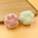 可定制魔芋海绵 - 猫爪粉色环保有机温和代工厂家