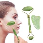 Guasha Tool Factory - Natural Stone Scraper Board Jade Roller Microneedle