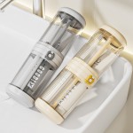 Travel Toothbrush Case Manufacturer - Portable 3-Piece Wash Cup Set