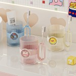 Tumbler Manufacturer - 380ml Transparent Cartoon Design Plastic Cup
