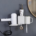 Toothbrush Holder Manufacturer - Wall Mounted Storage Rack with Organizer