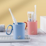 Mouthwash Mug Manufacturer - Hot Stamping Gold Logo Plastic Cup