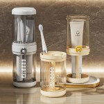 Travel Toothbrush Case Manufacturer - Portable 3-Piece Wash Cup Set