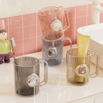 Toothbrush Cup Manufacturer - 400ml Plastic Mouthwash Sustainable Design