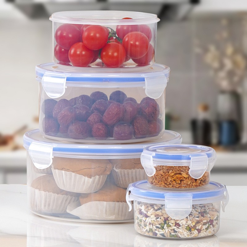 Grain Storage Container Manufacturer - Transparent Sealed with Snap Lock